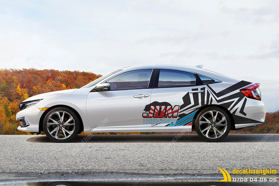 Tem Xe Honda Civic - HCV052 - Ảnh 1