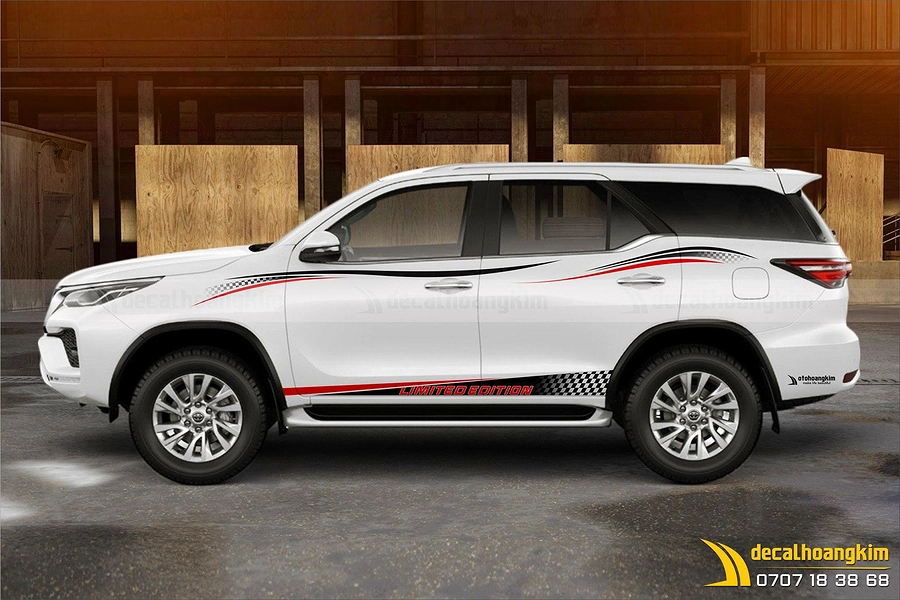 Tem Xe Toyota Fortuner - TFO150 - Ảnh 1
