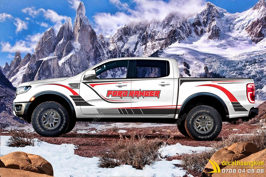 Tem Xe Ford Ranger - FRA209 - Ảnh 1