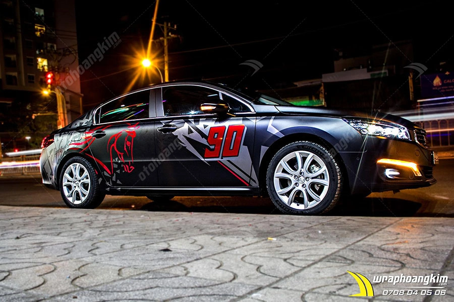 Tem Xe Peugeot 508 - PE5001 - Ảnh 1