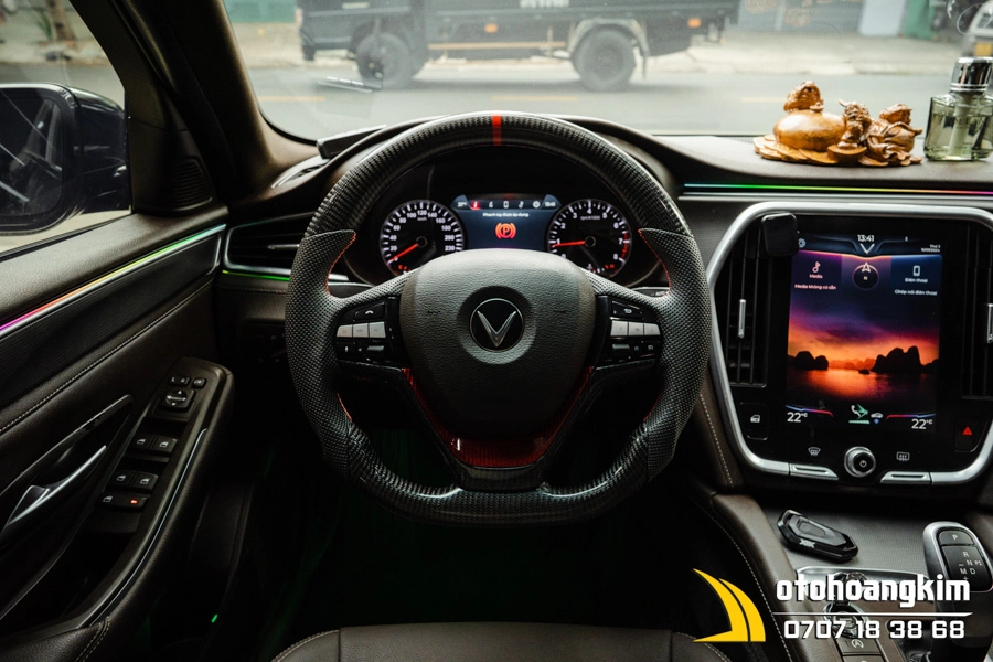 Vô Lăng Độ Thể Thao Chất Liệu Cacbon - Ảnh 12