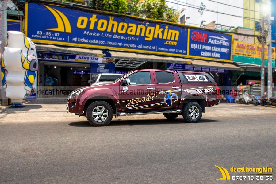 Tem Xe Isuzu Dmax - IDM015 - Ảnh 1