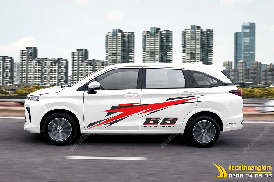 Tem Xe Toyota Veloz - TVE004 - Ảnh 1