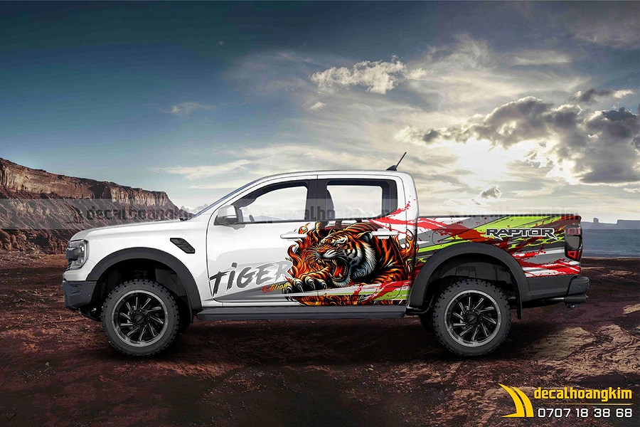 Tem Xe Ford Ranger - FRA256 - Ảnh 1