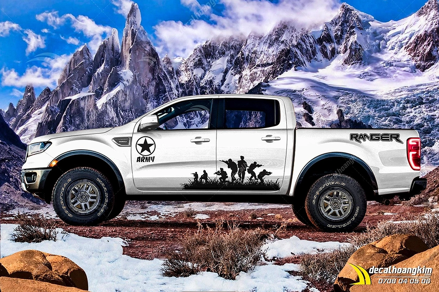 Tem Xe Ford Ranger - FRA174 - Ảnh 1