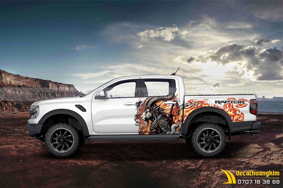 Tem Xe Ford Ranger - FRA258 - Ảnh 1