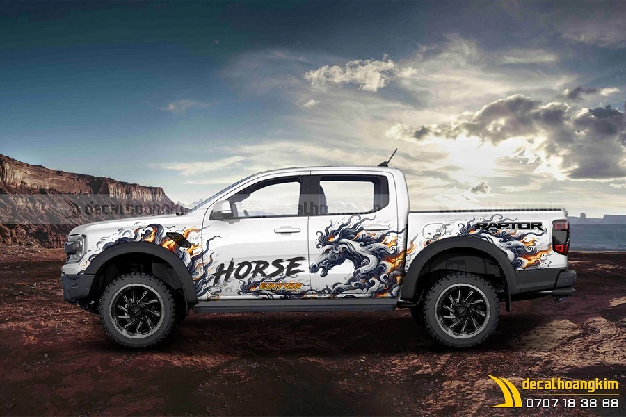 Tem Xe Ford Ranger - FRA257 - Ảnh 1