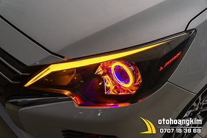 Độ Đèn Xe Mitsubishi Attrage