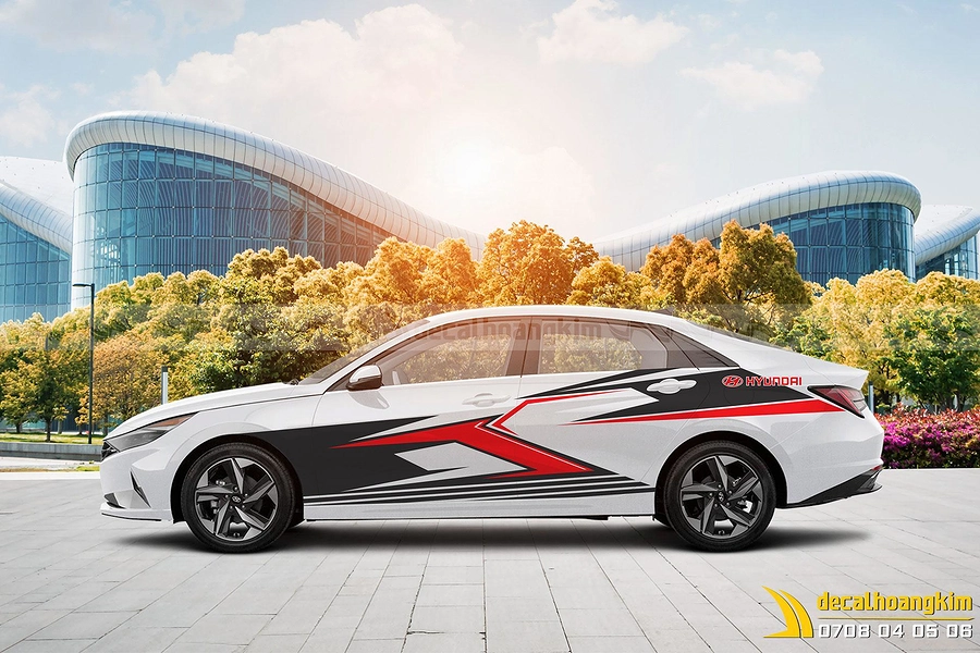 Tem Xe Hyundai Elantra - HEL035 - Ảnh 1