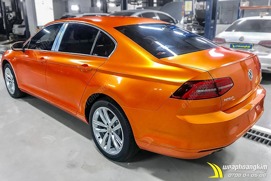 Dán đổi màu Candy cam ma thuật Volkswagen Passat - Ảnh 4