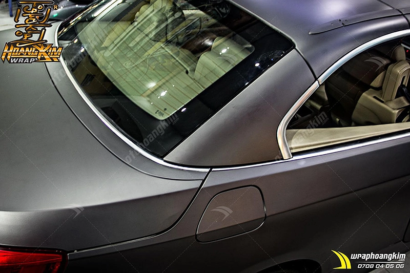 Dán đổi màu xám mờ Bmw 320i