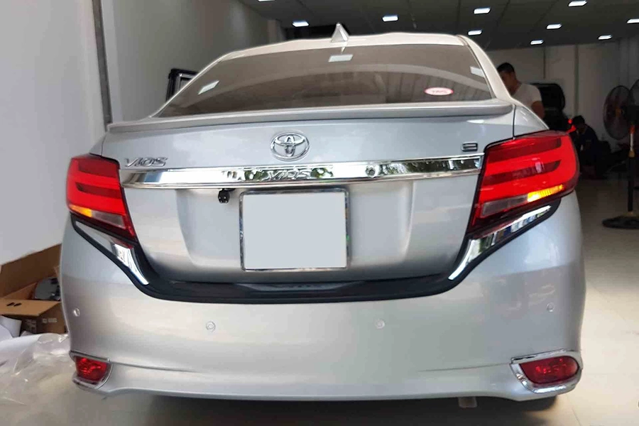 Độ đèn xe Toyota Vios - Ảnh 1