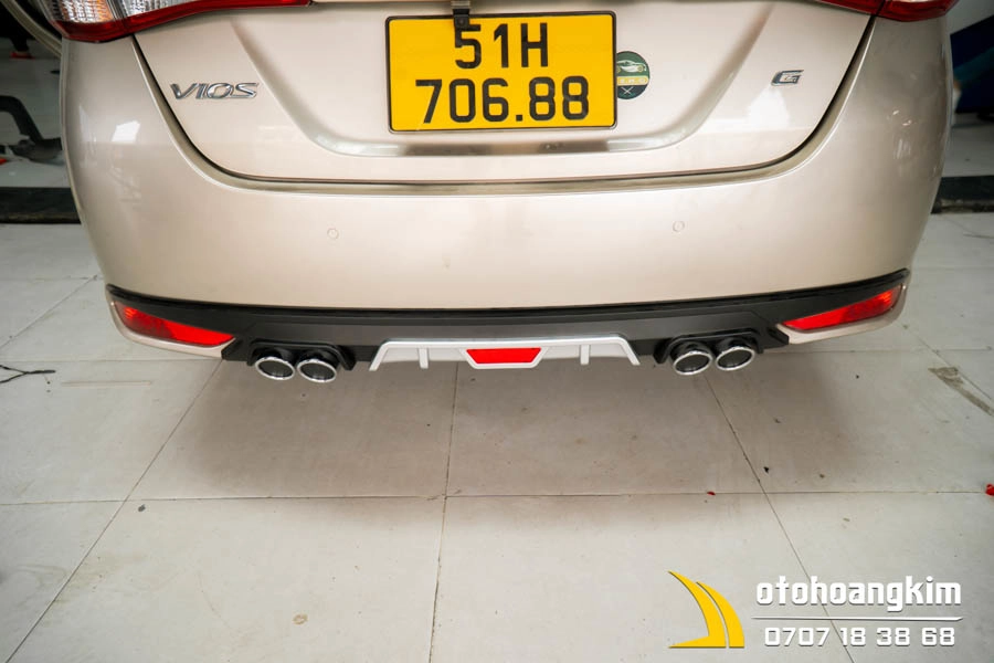 Lip Chia Pô Toyota Vios 2019 - Ảnh 2
