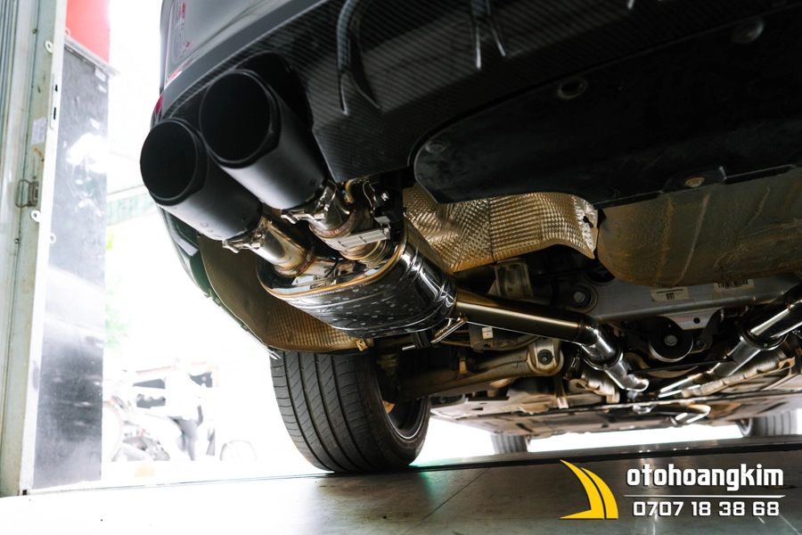 Pô Akrapovic Đôi - Ảnh 1