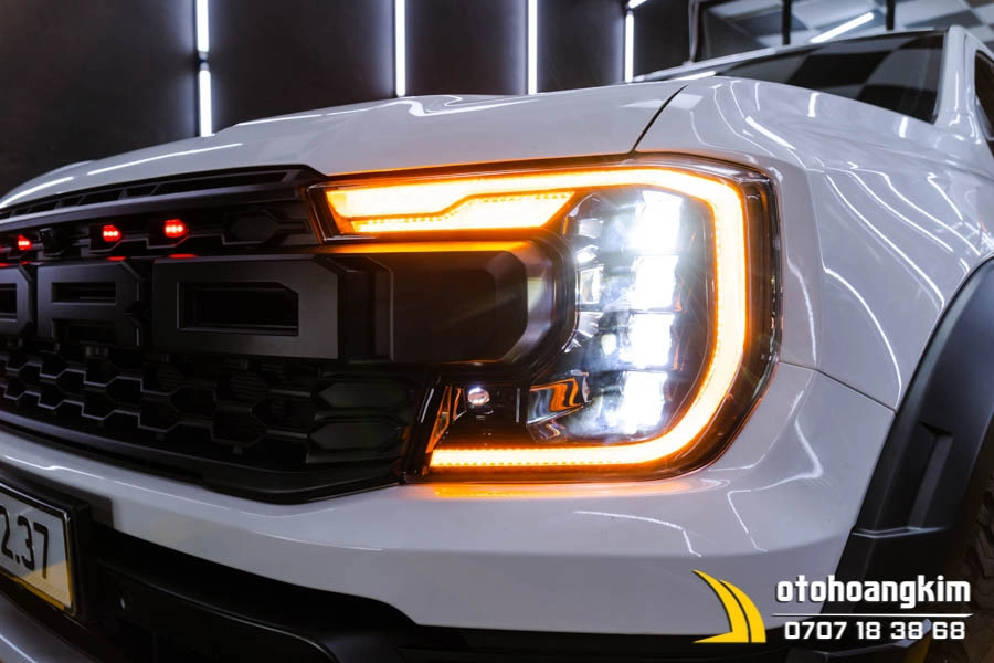 Độ Đèn Pha Raptor 4 Bi - Ảnh 5