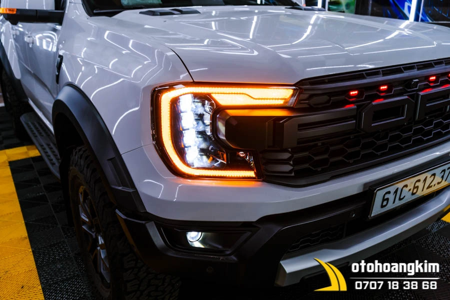 Độ Đèn Pha Raptor 4 Bi - Ảnh 2