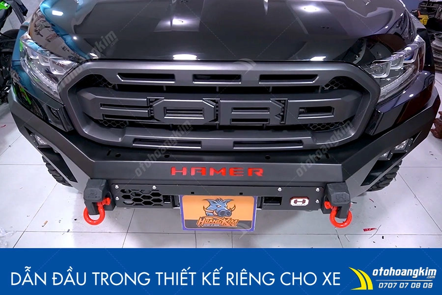 Cản trước Hamer Ford Ranger Raptor - Ảnh 2