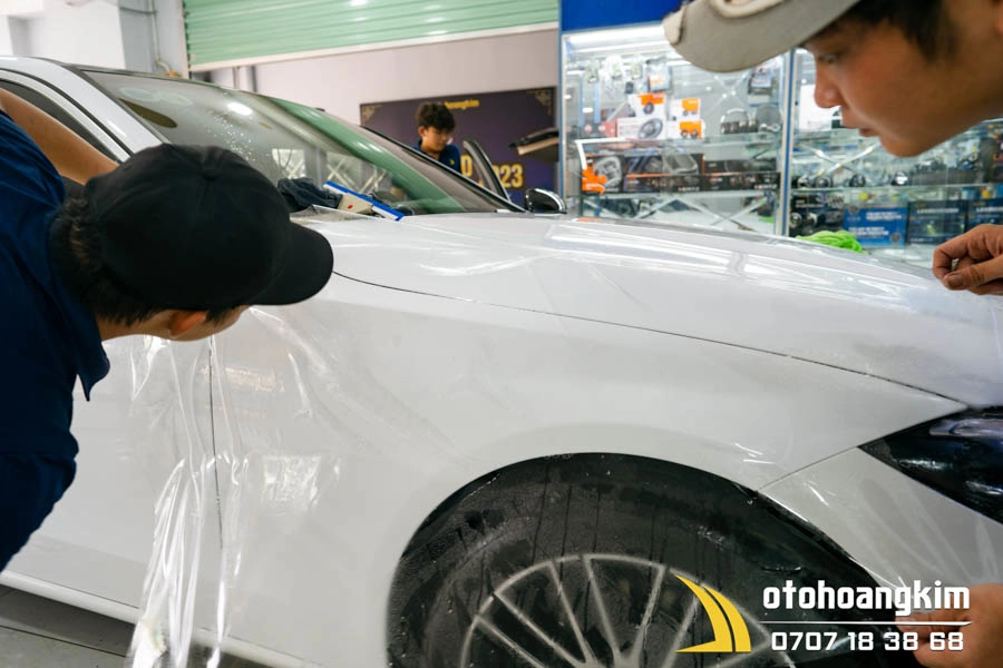 Dán Ppf Cho Mercedes C 200 - Ảnh 1