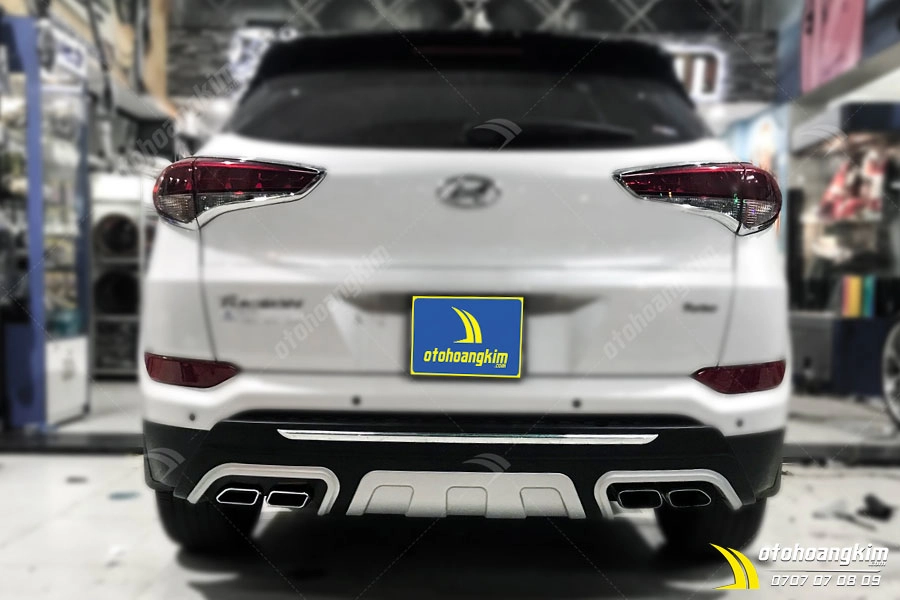 Ốp Cản Sau Hyundai Tucson Cao Cấp - Ảnh 1