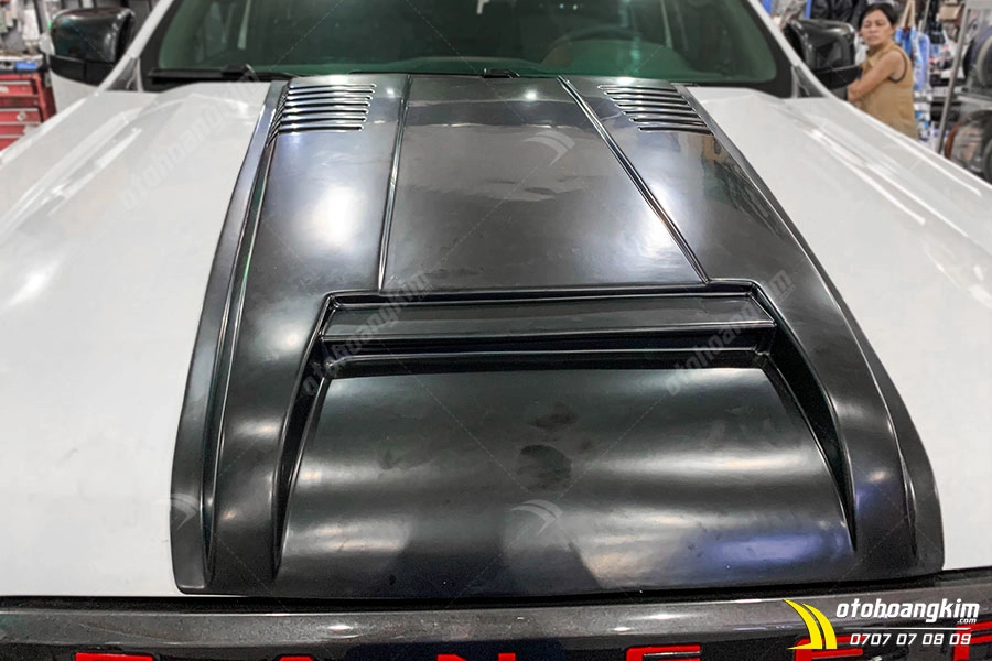Ốp Nắp Capo Ford Ranger Loại Lớn - Ảnh 1