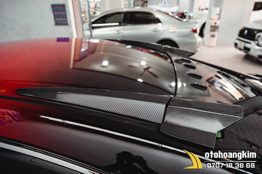 Đuôi Cá Thấp Honda Civic Vân Carbon - Ảnh 3