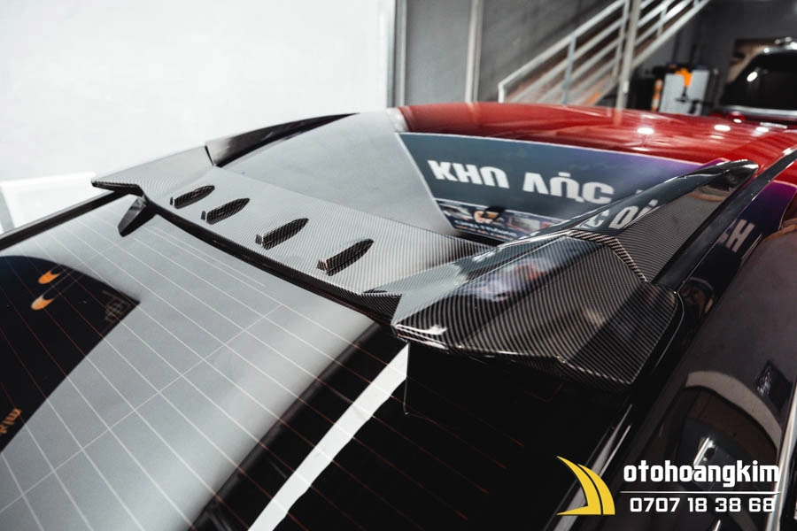 Đuôi Cá Thấp Honda Civic Vân Carbon - Ảnh 2