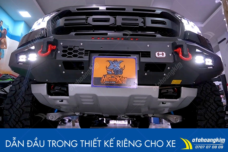 Cản trước Hamer Ford Ranger Raptor - Ảnh 4