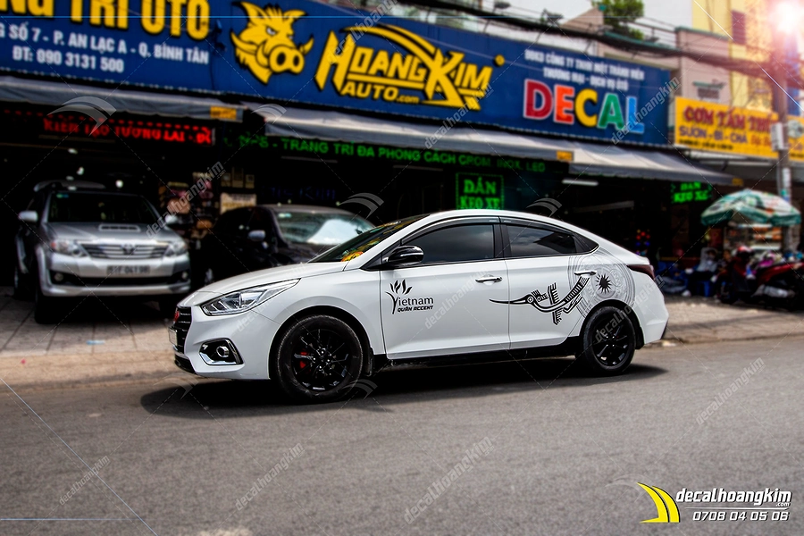 Tem Xe Hyundai Accent - HAC034 - Ảnh 1