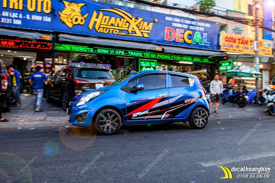 Tem Xe Chevrolet Spark - CSP017 - Ảnh 1