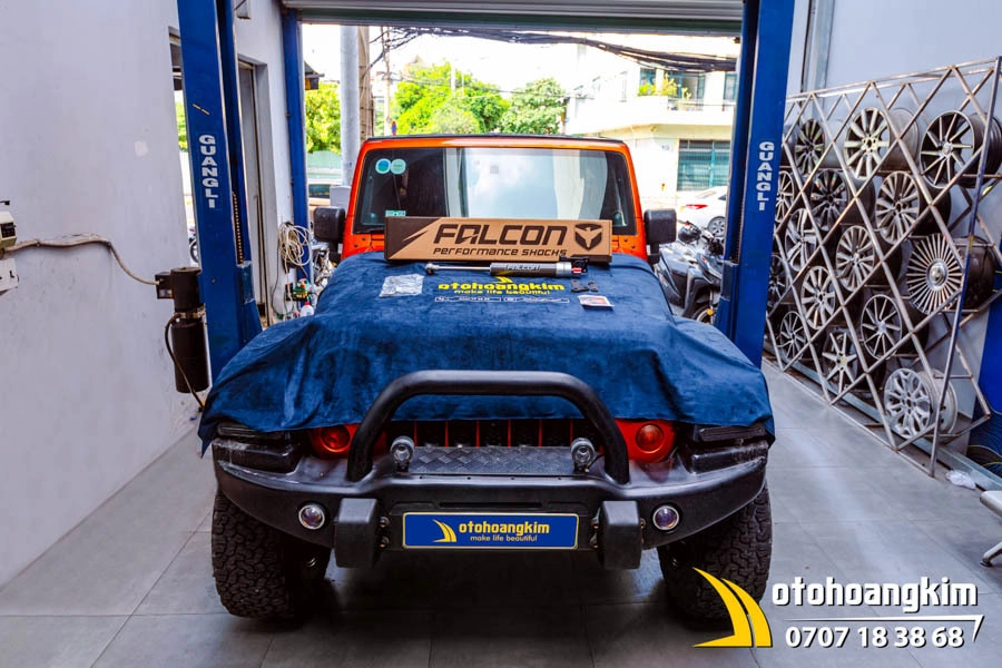 Phuộc Trợ Lực Lái Falcon Xe Jeep - Ảnh 3