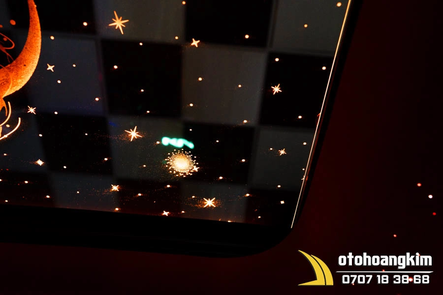 Led trần Starlight UV ma trận cho Kia Carnival - Ảnh 2