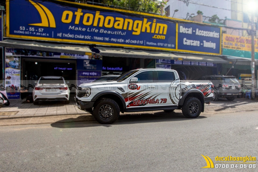 Tem Xe Ford Ranger Raptor - FFRA242 - Ảnh 1