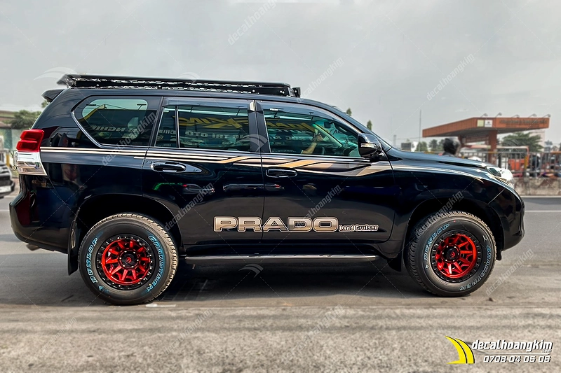 Tem Xe Toyota Land Cruiser Prado - TLC003