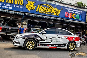 Tem Xe Chevrolet Cruze - CCR027