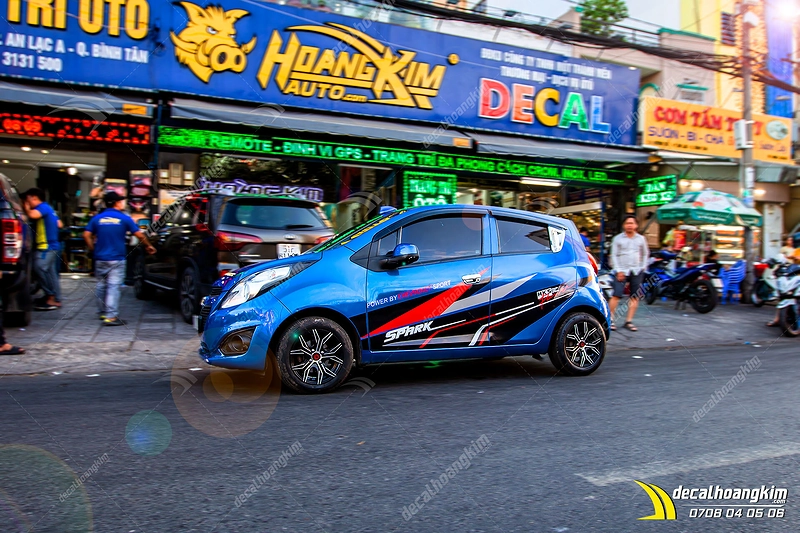 Tem Xe Chevrolet Spark - CSP017