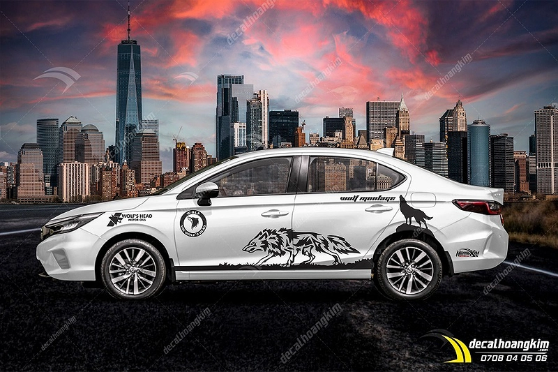 Tem Xe Honda City - HCT047