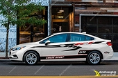 Tem Xe Chevrolet Cruze - CCR031