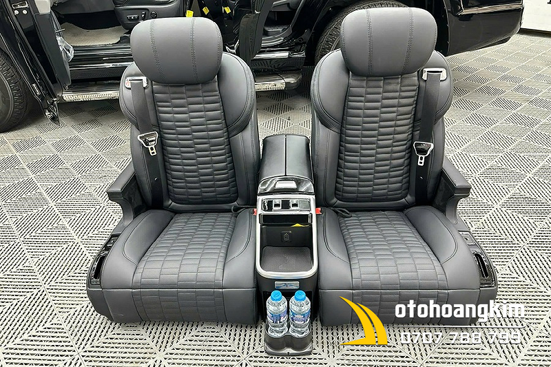 Độ Ghế Limousine Cực Cao Cấp Cho Băng Giữa Xe 7 Chỗ