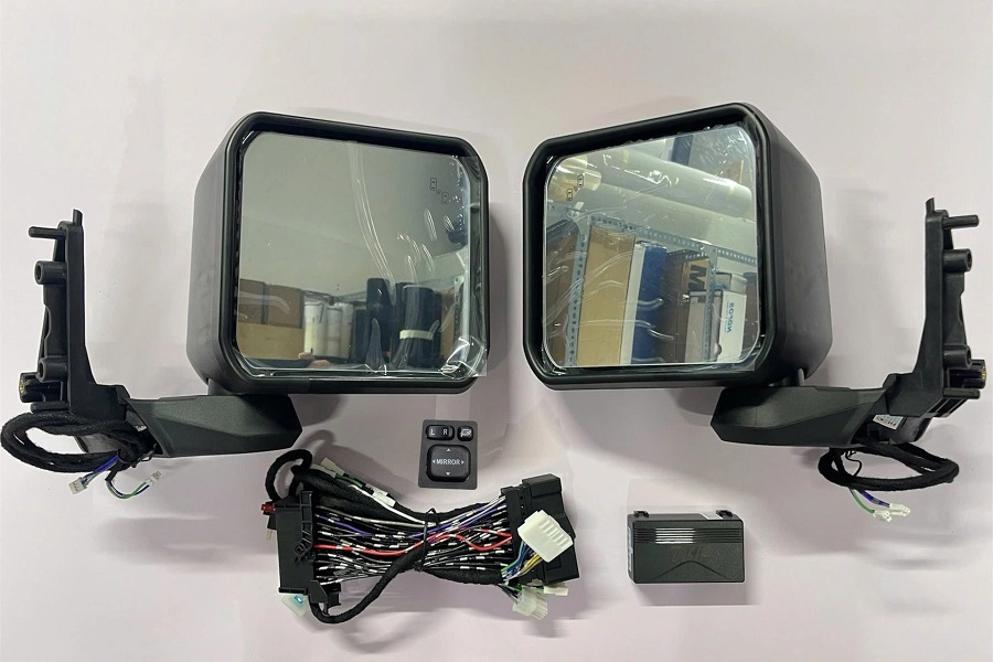 Kính hậu VF3 chỉnh điện ( Có xi nhan + sấy gương) - Ảnh 6