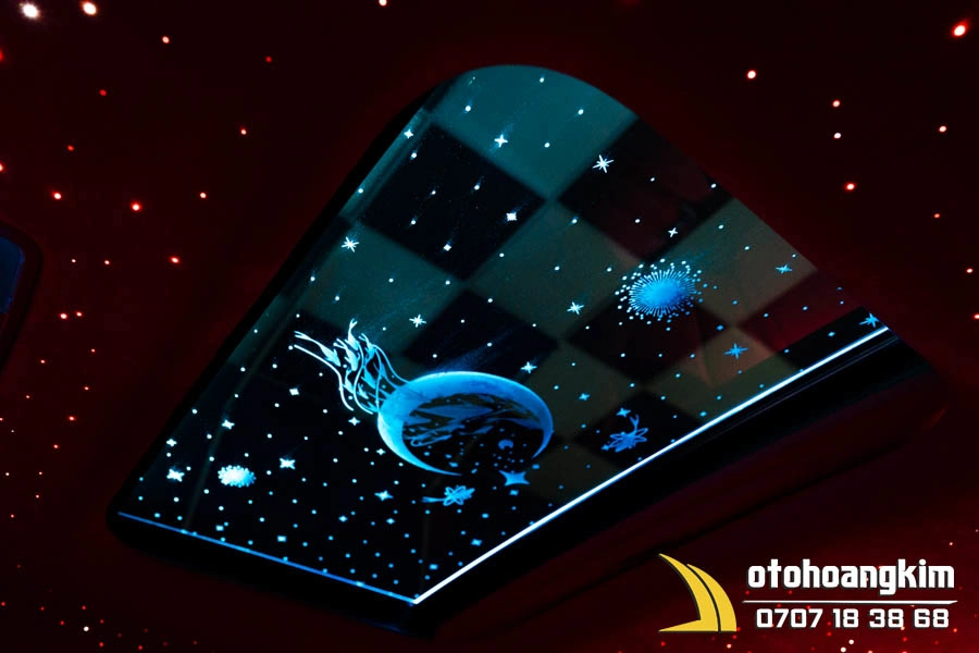 Led Trần Sao Rơi 800 Bóng Cho Kia Carnival - Ảnh 2