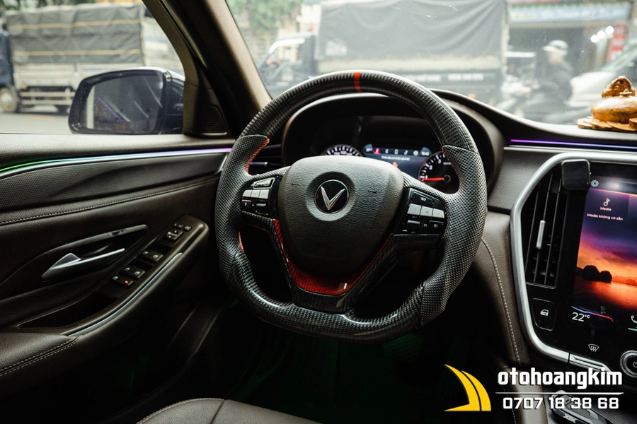 Vô Lăng Độ Thể Thao Chất Liệu Cacbon - Ảnh 11