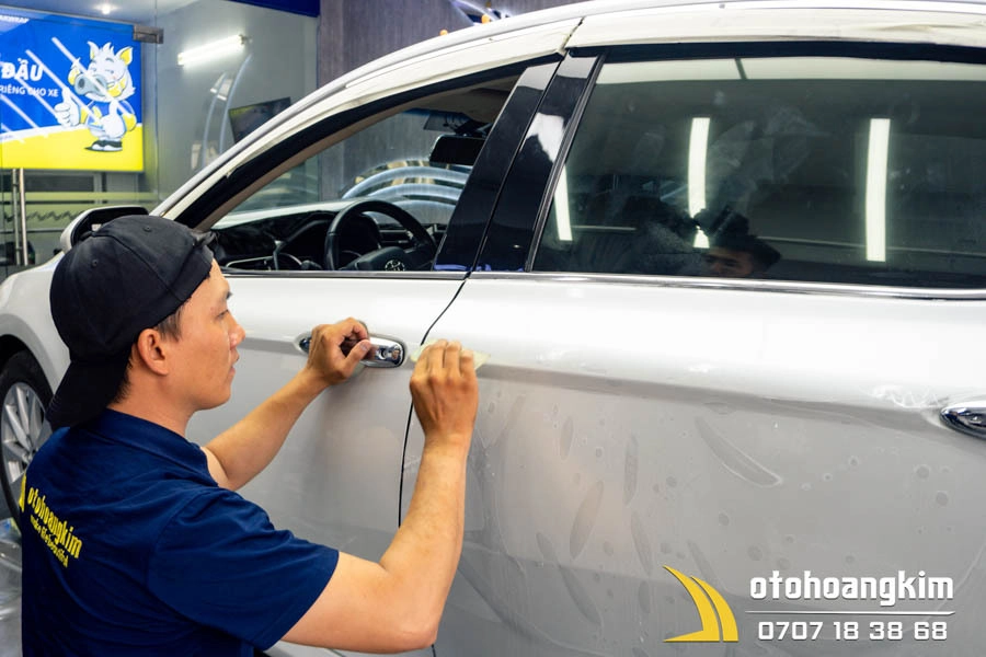 Dán Ppf Cho Mercedes C 200 - Ảnh 2