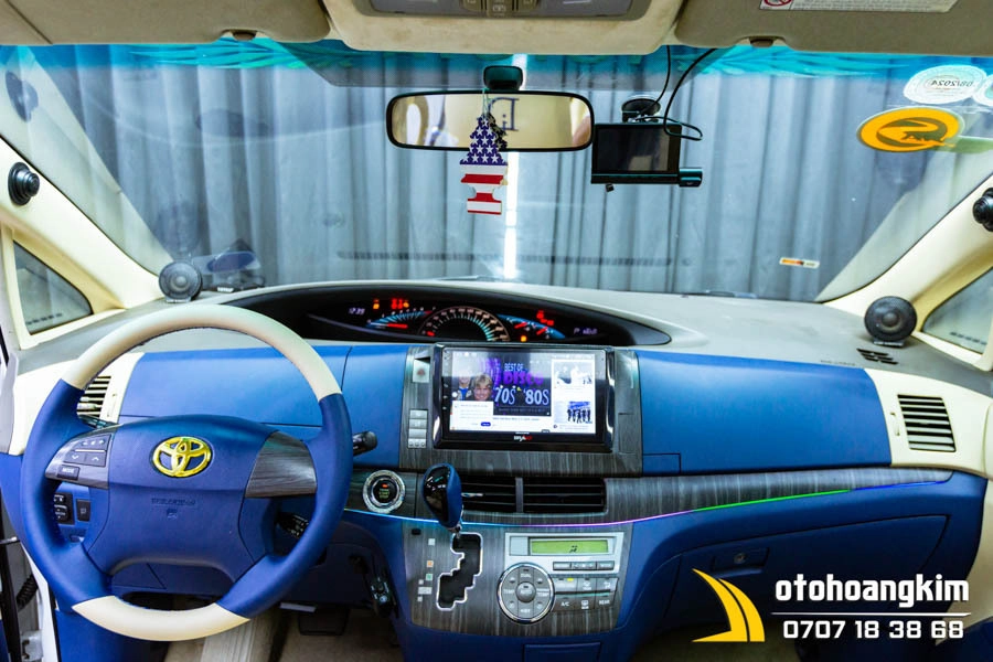 Đổi Màu Nội Thất Toyota Previa - Ảnh 6