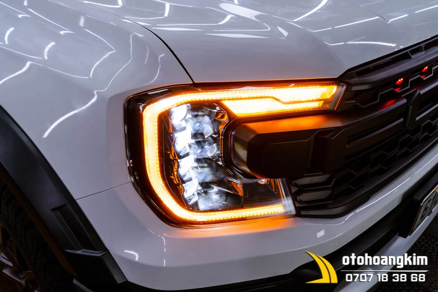 Độ Đèn Pha Raptor 4 Bi - Ảnh 3