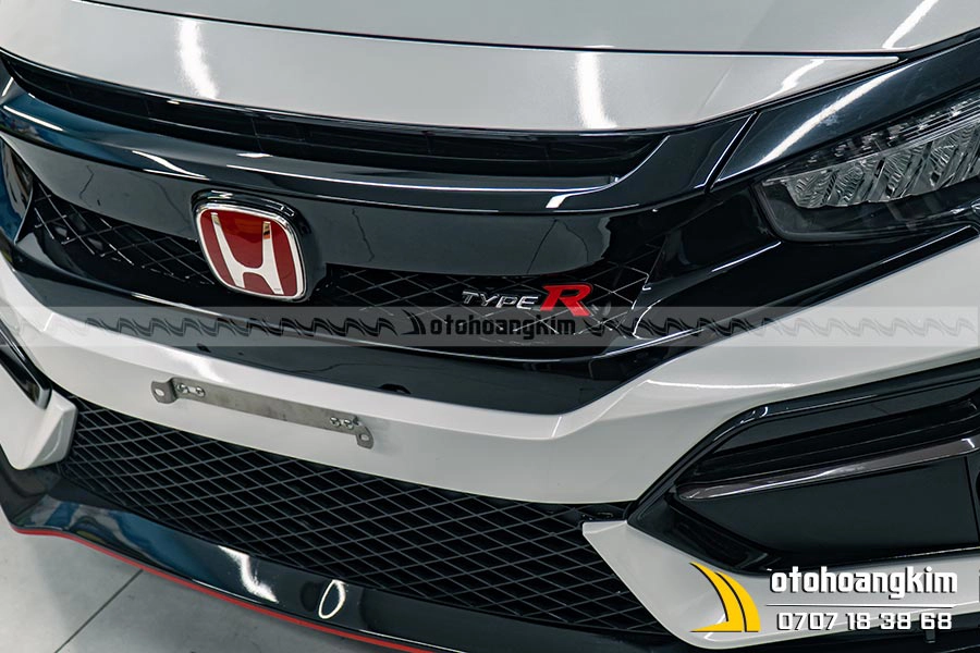 Ốp cản trước Honda Civic Type R - Ảnh 2