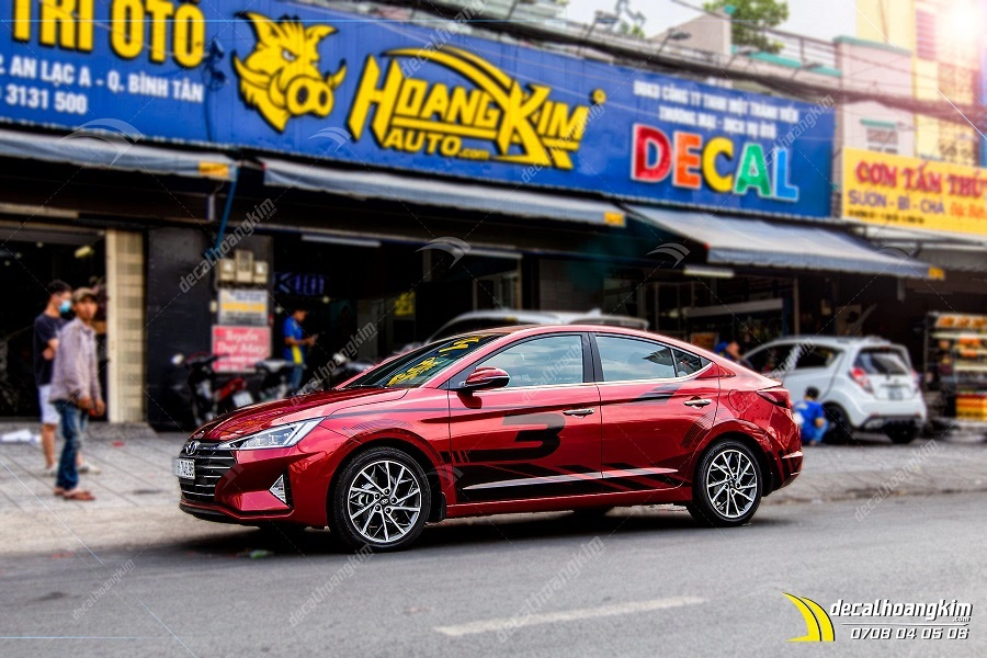 Tem Xe Hyundai Elantra - HEL029 - Ảnh 1