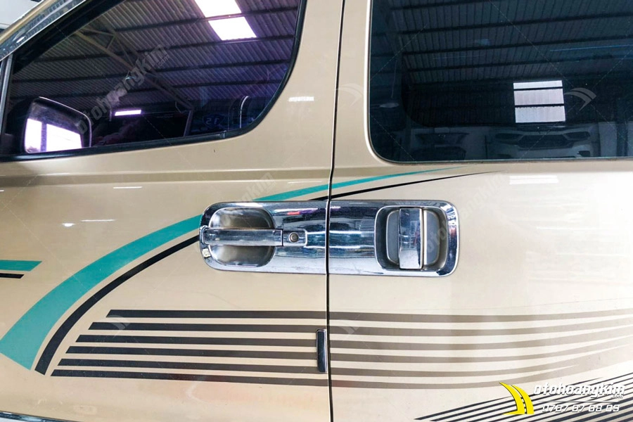 Chén Cửa Hyundai Starex Mạ Crom - Ảnh 1
