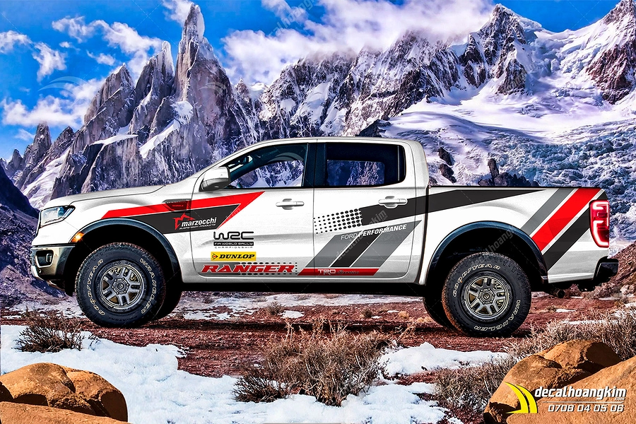 Tem Xe Ford Ranger - FRA166 - Ảnh 1