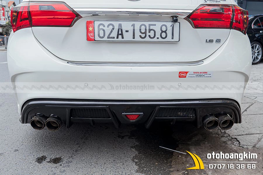 Độ Pô Đôi Cho Toyota Altis - Ảnh 3
