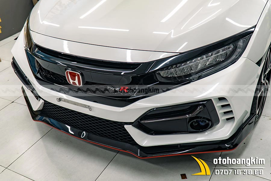 Ốp cản trước Honda Civic Type R - Ảnh 1